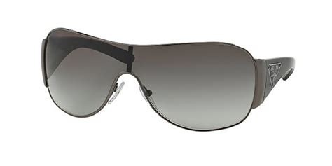 prada pr 57ls 5av3m1 gunmetal black|Prada PR 57LS 5AV3M1 Sunglasses in Black .